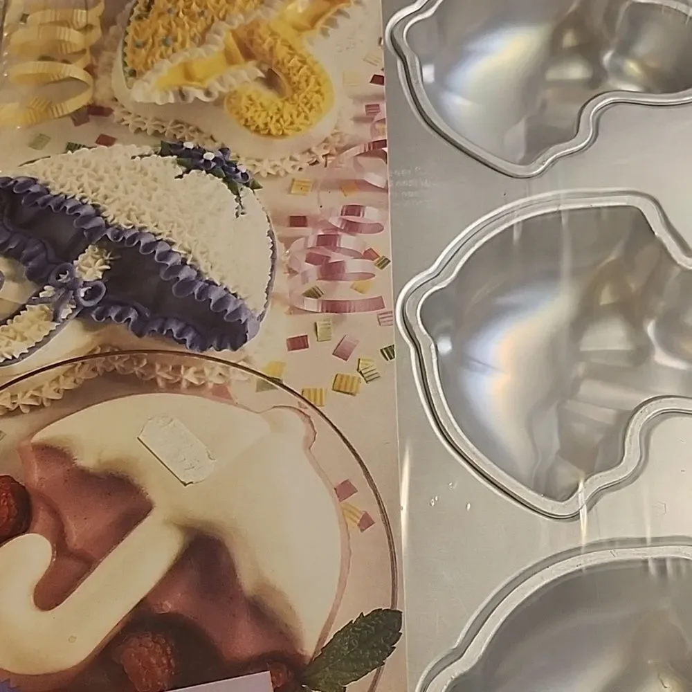 1994 Wilton Silver Mini Umbrella Baking Pan